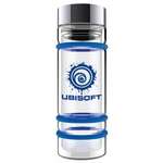 Promotional Promotional Products - Bumper Glass Water Bottle with Tea Strainer