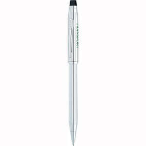Custom Promotional Cross Century II Lustrous Chrome Ballpoint Pen - Rush Available