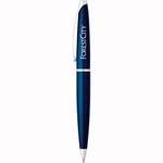 Business Promotional Products - Cross ATX Blue Lacquer Ballpoint Pen - Rush Available