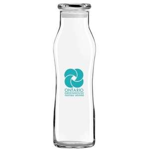 Single Wall Glass Hydration Bottle - Clear 