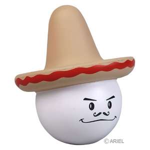 Custom Promotional Fiesta Mad Cap Stress Ball