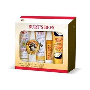Burt's Bees Essential Kit in Jute Bag 