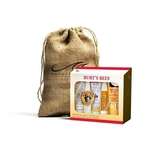 Personalized Lip Balm - Burt's Bees Essential Kit in Jute Bag