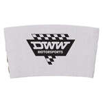Logo Promotional Products - White Coffee Clutch - For 10-16 oz Cups