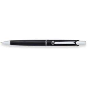 Custom Promotional Franklin Covey Nantucket Polished Black Lacquer Ballpoint Pen