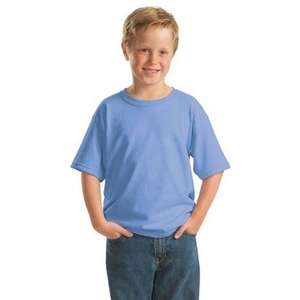 Gildan Youth Heavy Cotton 100% Cotton T-Shirt - Dark/Colors Blue, Carolina