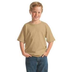 Gildan Youth Heavy Cotton 100% Cotton T-Shirt - Dark/Colors Gold, Old