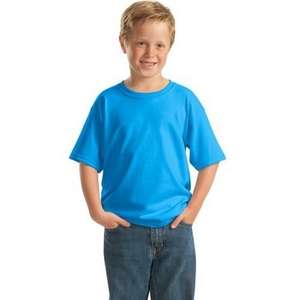 Gildan Youth Heavy Cotton 100% Cotton T-Shirt - Dark/Colors Blue, Sapphire