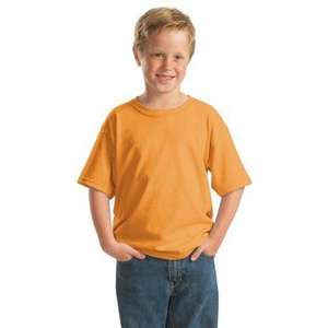 Gildan Youth Heavy Cotton 100% Cotton T-Shirt - Dark/Colors Orange, Tennessee