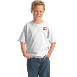 Custom Promotional Gildan Youth Heavy Cotton 100% Cotton T-Shirt - White/Neutral