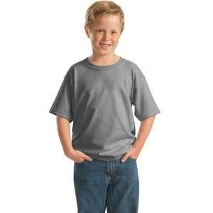 Gildan Youth Heavy Cotton 100% Cotton T-Shirt Gray, Sport
