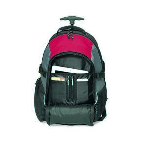 Optimus Wheeled Backpack Red