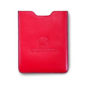 Ultra-Thin iPad Sleeve With Stand Red, Santa Fe