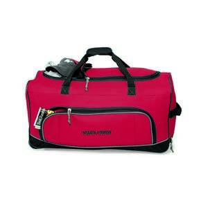 Express Wheeled Duffel Red