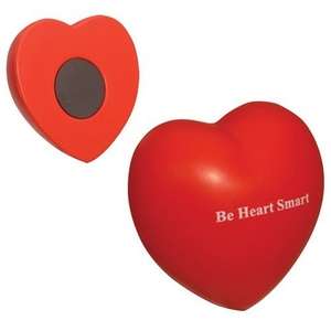 Custom Promotional Valentine Heart Magnet Stress Ball