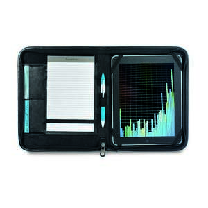 Deluxe Leather Wired-E Padfolio