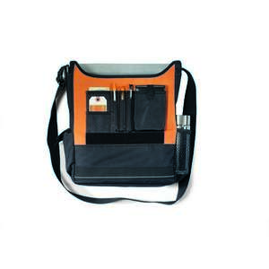 Impact Vertical Computer Portfolio Black/Orange