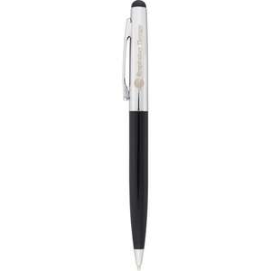 Brookline Dual Ballpoint Pen/Stylus Black