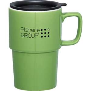 Custom Promotional The Contra Ceramic Travel Mug - 17 oz.