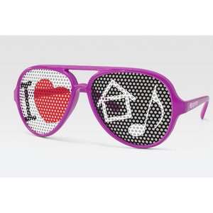 Custom Promotional Aviator Style Promotional Full Color Sunglasses