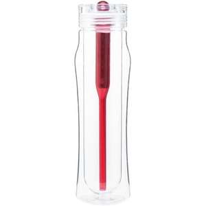 16 oz. h2go Omega Water Bottle with Filter Red