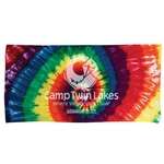 Customized Towels - Tie Dye Beach Towel