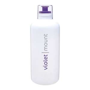 27 oz. Single Wall Porcelain Water Bottle with Silicone Lid Purple