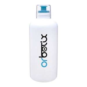 27 oz. Single Wall Porcelain Water Bottle with Silicone Lid Aqua
