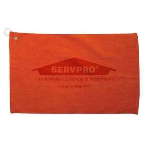 Diamond Collection Golf Towel Orange