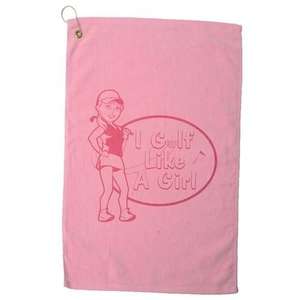 Diamond Collection Golf Towel Pink