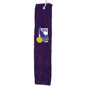 Diamond Collection Golf Towel Purple