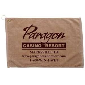 Diamond Collection Golf Towel Tan