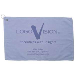 Platinum Collection Golf Towel Gray