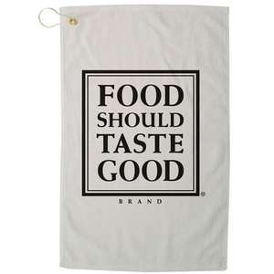 Platinum Collection Golf Towel Natural