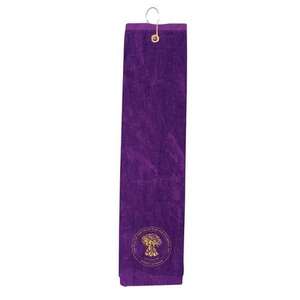 Platinum Collection Golf Towel Purple