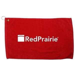 Platinum Collection Golf Towel Red