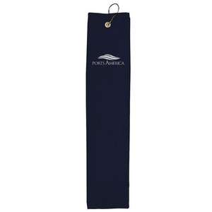 Jewel Collection Golf Towel Blue, Navy
