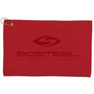 Jewel Collection Golf Towel Red