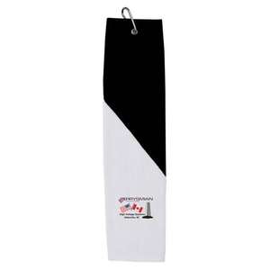 Two-Tone Golf Towel 
