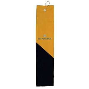 Two-Tone Golf Towel 