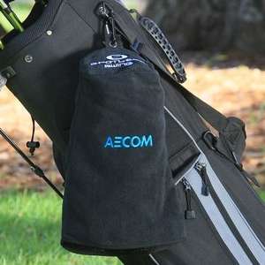 Spotless Swing 3-in-1 Golf Towel Black/Black