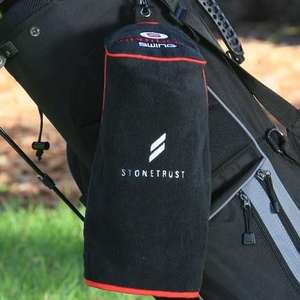 Spotless Swing 3-in-1 Golf Towel Black/Red