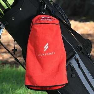 Spotless Swing 3-in-1 Golf Towel Red/Black