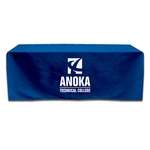 Imprinted Table Covers - 8ft. Fitted 3-Sided Table Cover