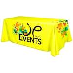 Business Table Covers - 8ft- All Over Dye Sub Table Cover