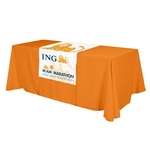 Imprinted Table Covers - All Over Dye Sub Table Runner