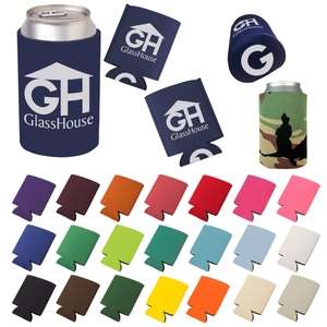 Custom Promotional Kan-Tastic Can Cooler with 3 Imprint Locations