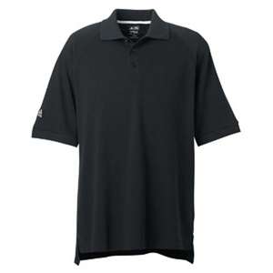 adidas Golf Men's ClimaLite Tour Pique Short-Sleeve Polo Black/White
