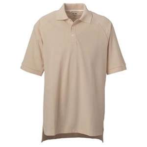 adidas Golf Men's ClimaLite Tour Pique Short-Sleeve Polo Ecru/White