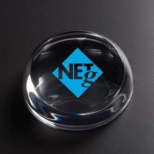 Custom Promotional Slope Top Paperweight